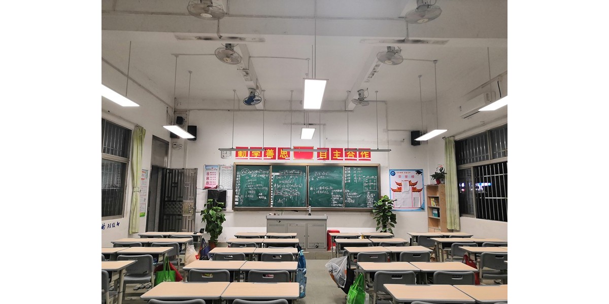 案例｜呵護(hù)學(xué)生視力，共筑光明未來(lái)——容桂文華中學(xué)教室照明改造